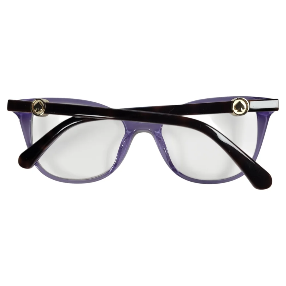 Kate Spade‎ Taya Eyeglasses Frames ONLY Womens 52-18-140 Cat Eye Purple Tortoise